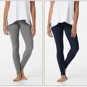 Cuddl Duds Fleecewear Stretch Leggings Pack of 2